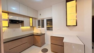 Kitchen in 2 BHK Apartment at Adarsh Greens, Kogilu – for Rent