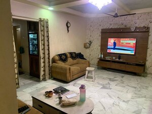 Living Room in 2 BHK Apartment at Magarpatta City Cosmos, Magarpatta Road – for Rent