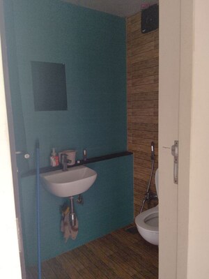 Bathroom in 1 BHK Apartment at Lodha Crown Quality Homes, Majiwada – for Rent