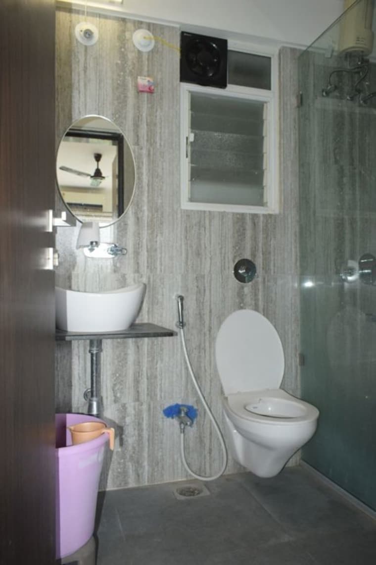 Bathroom, colonnade-apartment 2 Bedroom 870 Sq.Ft. Apartment In Kharadi Pune 10617917