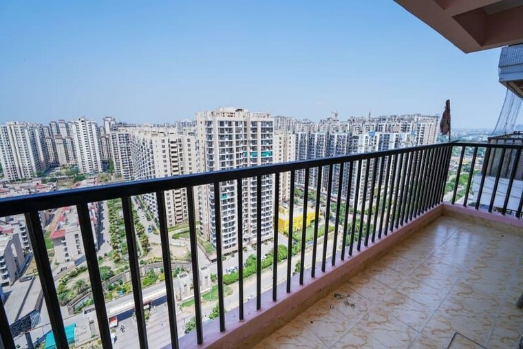 Balcony, ska-greenarch 2 Bedroom 1000 Sq.Ft. Apartment In Sector 16b Greater Noida Greater Noida 10617922