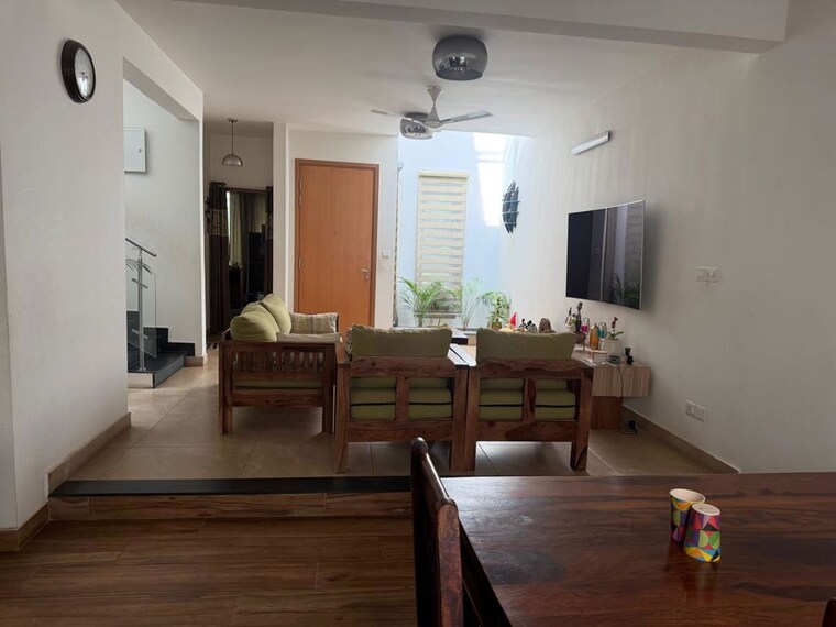 Living Room, assetz-soul-and-soil 3 Bedroom 2182 Sq.Ft. Villa In Chikkagubbi Village Bangalore 10617936