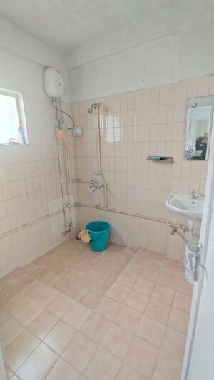 Bathroom in 2 BHK Apartment at Magarpatta Trillium, Hadapsar – for Rent