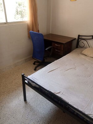 Bedroom in 2 BHK Apartment at Magarpatta Trillium, Hadapsar – for Rent