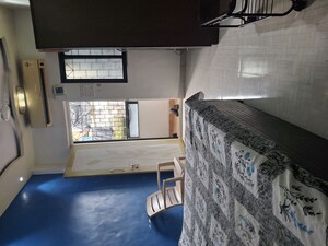 Kitchen in 1 RK Apartment at Kopar Khairane – for Rent