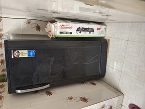 Kitchen in 1 RK Apartment at Kopar Khairane – for Rent