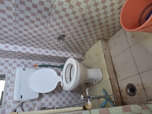 Bathroom in 1 RK Apartment at Kopar Khairane – for Rent