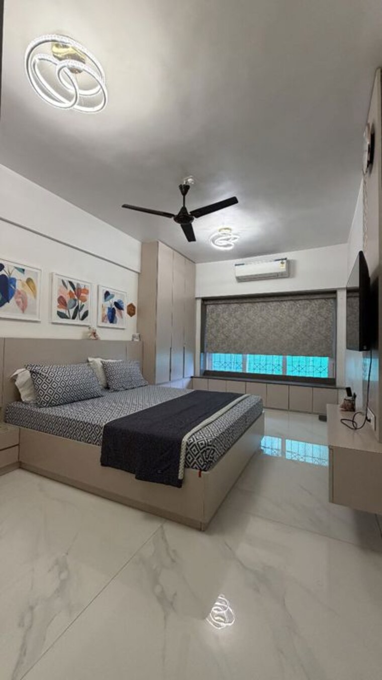 Bedroom, usha-kunj-apartment 3 Bedroom 1220 Sq.Ft. Apartment In Juhu Mumbai 10618014