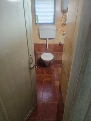 Bathroom in 1 BHK Apartment at Nerul – for Rent
