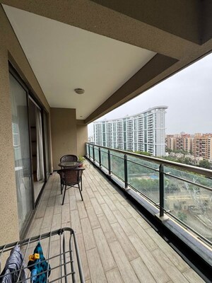 Balcony in 4 BHK Apartment at Panchshil One North, Magarpatta City – for Sale