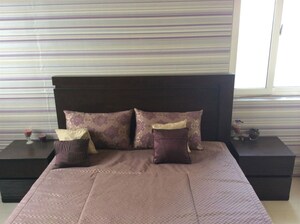 Living Room in 4 BHK Apartment at Gera Trinity Towers, Kharadi – for Rent