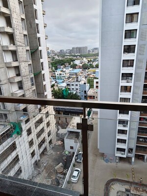 Balcony in 2 BHK Apartment at Unique Youtopia, Kharadi – for Rent