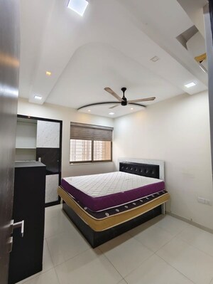 Bedroom in 3 BHK Apartment at Puranik Rumah Bali, Ghodbunder Road – for Rent