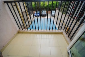 Balcony in 2.5 BHK Apartment at Gaur City 2 - 16th Avenue, Sector 16c Greater Noida – for Sale