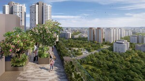 2 BHK Apartment – Exterior View View at Kalpataru Parkcity, Kolshet Road - for Sale