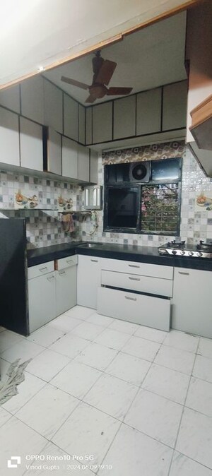 Kitchen in 1 BHK Apartment at God Gifts Building, Lower Parel – for Rent