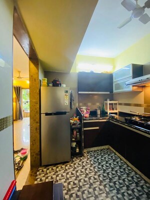 Kitchen in 3 BHK Apartment at Regency Towers, Kavesar – for Rent