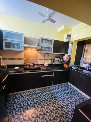Kitchen in 3 BHK Apartment at Regency Towers, Kavesar – for Rent