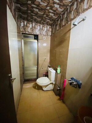 Bathroom in 3 BHK Apartment at Regency Towers, Kavesar – for Rent