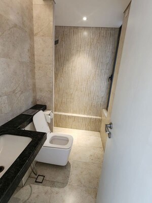 Staircase in 3 BHK Apartment at Rustomjee Seasons, Bandra East – for Rent