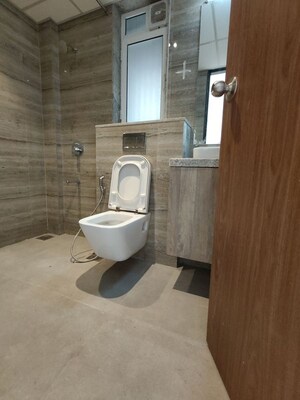 Bathroom in 3 BHK Apartment at Runwal Nirvana, Parel – for Rent