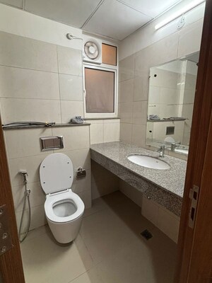 Bathroom in 2 BHK Apartment at Godrej Woods, Sector 43 – for Rent