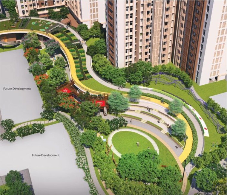 Garden, mahindra-lifespaces-happinest-kalyan-2 1 Bedroom 423 Sq.Ft. Apartment In Saravali Thane 10618151