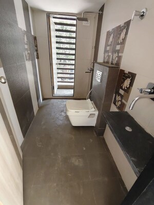 Bathroom in 1 BHK Apartment at Vijay Garden, Ghodbunder Road – for Rent