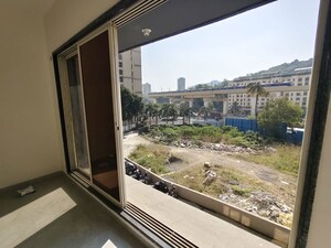 Balcony in 1 BHK Apartment at Vijay Garden, Ghodbunder Road – for Rent
