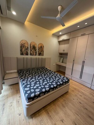 Master Bedroom in 3 BHK Apartment at Rustomjee Seasons Bandra East, Bandra East – for Rent