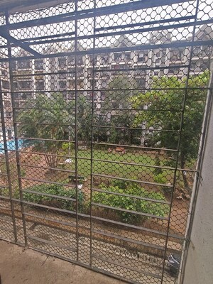 Balcony in 1 BHK Apartment at Nabard Nagar, Kandivali East – for Rent