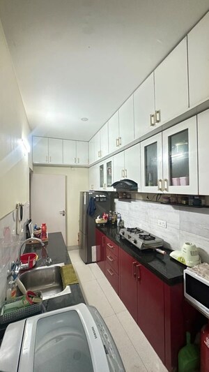 Kitchen in 3 BHK Apartment at Picnic Garden – for Rent