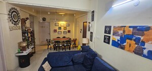 Dining area in 3 BHK Apartment at Picnic Garden – for Rent