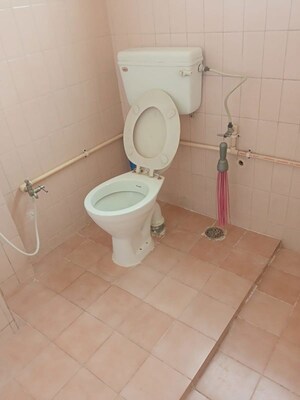 Bathroom in 2 BHK Apartment at Magarpatta Daffodils Apartment, Hadapsar – for Rent