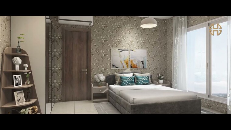 Bedroom, godrej-nirvaan 1 Bedroom 461 Sq.Ft. Apartment In Themghar Thane 10618184