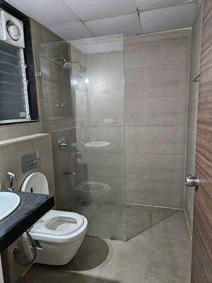 Bathroom in 2 BHK Apartment at Ganga Platino, Kharadi – for Rent
