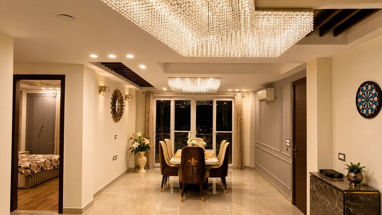 Living Room, ss-linden 4 Bedroom 2900 Sq.Ft. Apartment In Sector 84 Gurgaon 10618186