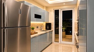 Kitchen in 4 BHK Apartment at SS Linden, Sector 84 – for Rent