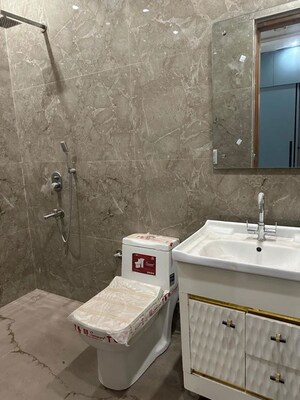 Bathroom in 3 BHK Independent House at Dhakoli – for Sale