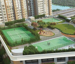 1 BHK Apartment – Exterior View View at Godrej Riviera, Ambivali - for Sale