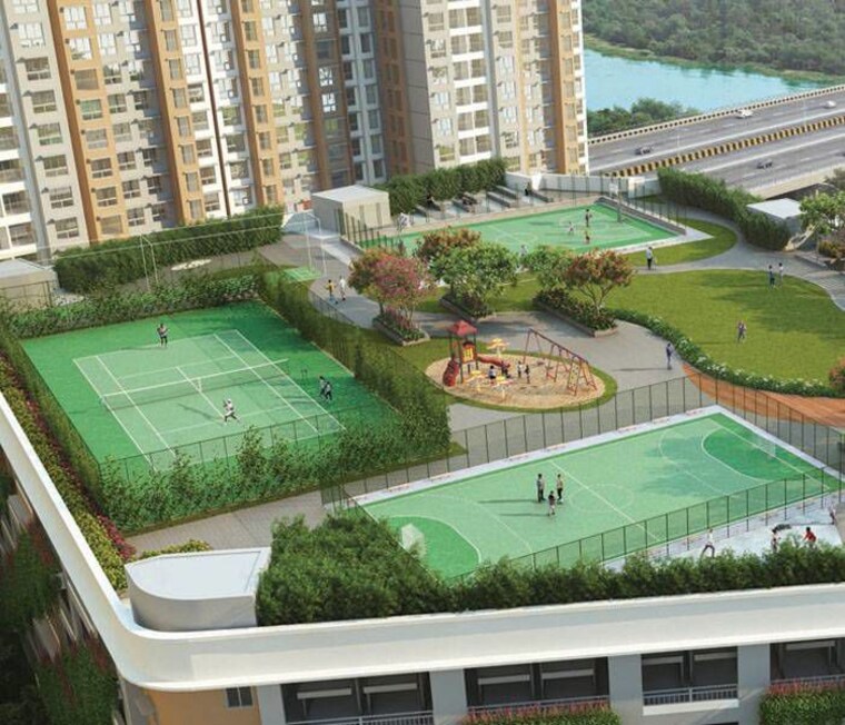 Exterior View, godrej-riviera 1 Bedroom 371 Sq.Ft. Apartment In Ambivali Thane 10618193