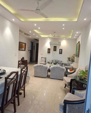 Living Room in 3 BHK Builder Floor at Shivalik Colony – for Sale