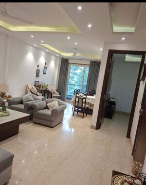 Living Room in 3 BHK Builder Floor at Shivalik Colony – for Sale