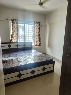 Bedroom in 1 BHK Apartment at Manav Silver Skyscapes, Wakad – for Rent