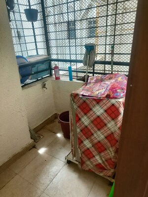 Balcony in 1 BHK Apartment at Manav Silver Skyscapes, Wakad – for Rent
