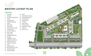 Master Plan in 2 BHK Apartment at Godrej Woodscapes, Budigere Cross – for Sale