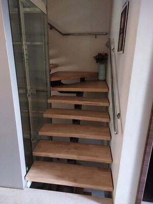 Staircase in 3.5 BHK Villa at Balewadi – for Sale