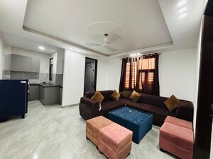 Living Room in 1 BHK Builder Floor at Saket – for Rent