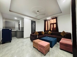 Living Room in 1 BHK Builder Floor at Saket – for Rent