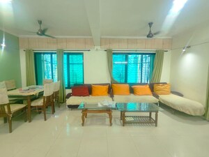 Living Room in 3 BHK Apartment at Windsor Garden Enclave, Vasant Vihar – for Rent
